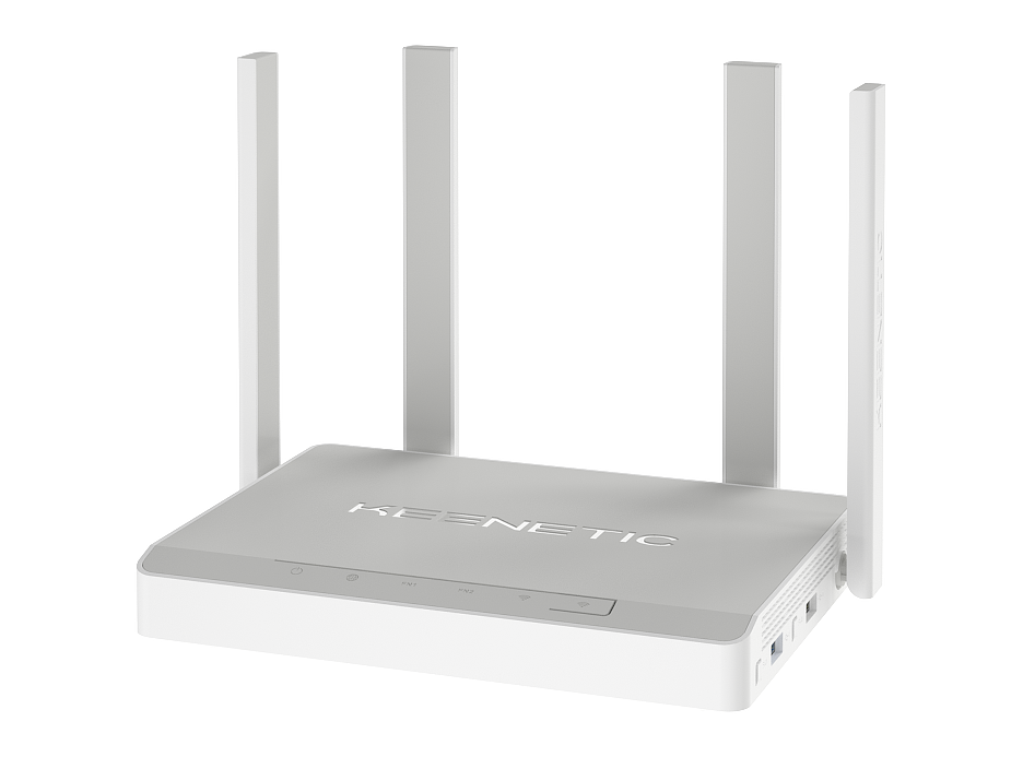 Гигабитный Wi-Fi роутер Keenetic Giga KN-1011, вид спереди