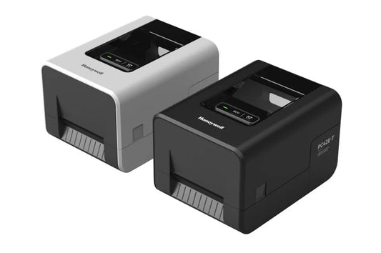 Honeywell PC42E-T — настольный принтер этикеток, общий вид.