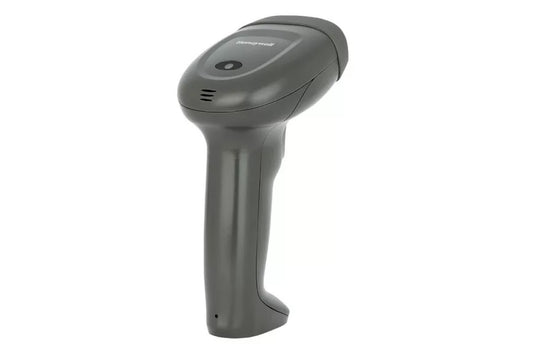 Сканер штрих-кодов Honeywell HH490 на белом фоне